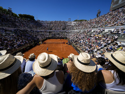 APTOPIX Italy Tennis Open