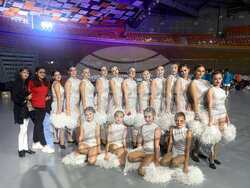 Снимка: "Младежки център" Хасково - Държавен Турнир Чирлидинг - мажоретни спортове, взеха участие мажоретките с ръководител Елена Попова