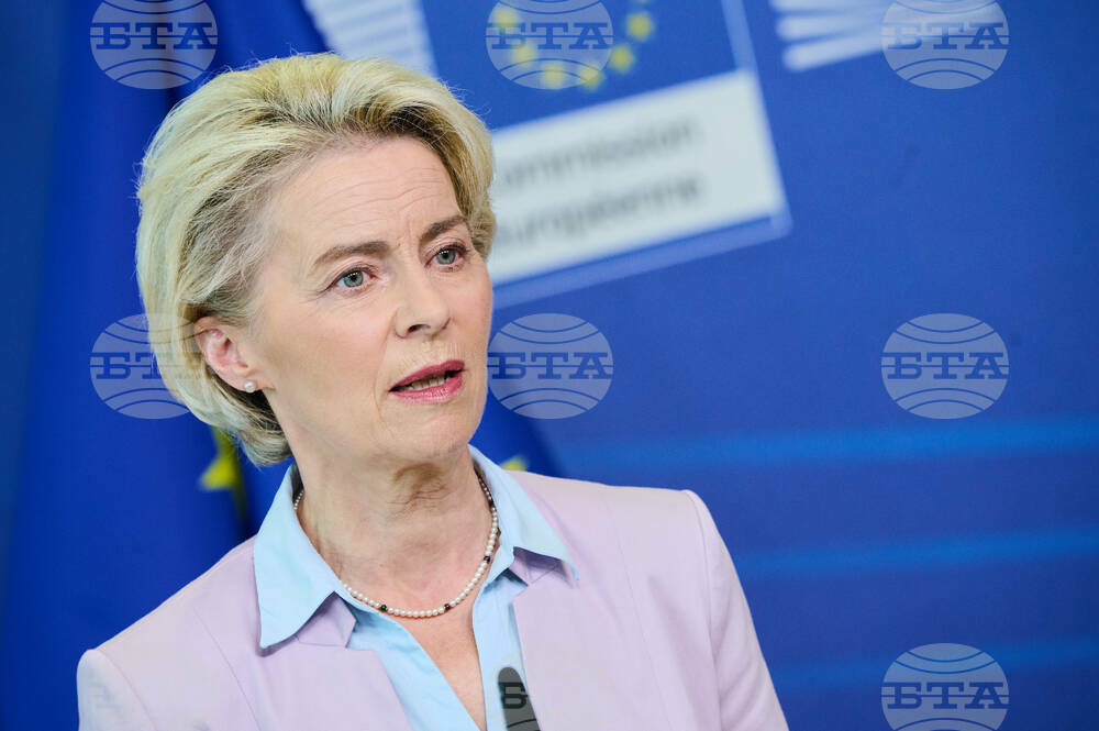 Урсула фон дер Лайен няма да ръководи първото за годината заседание на еврокомисарите