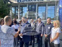 Снимка: Демократична България - Христо Иванов в Пазарджик