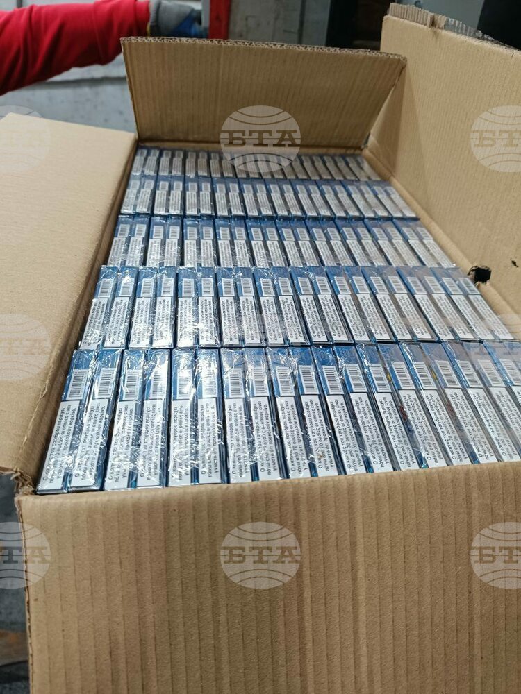 В района на ГКПП "Кулата" са открити 324 950 кутии цигари без бандерол