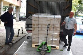 Видин - изборни бюлетини - транспортиране