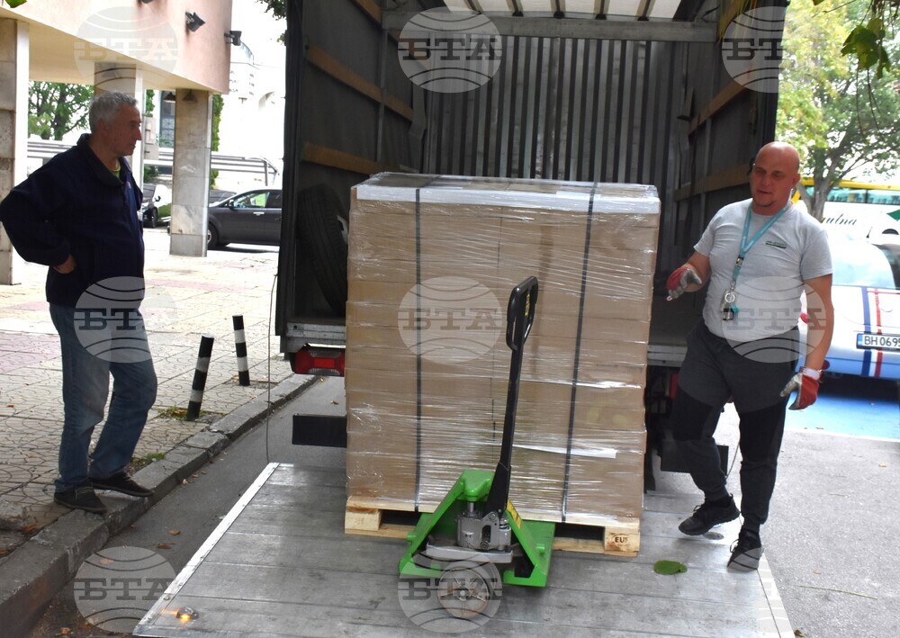 Видин - изборни бюлетини - транспортиране