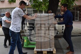 Видин - изборни бюлетини - транспортиране