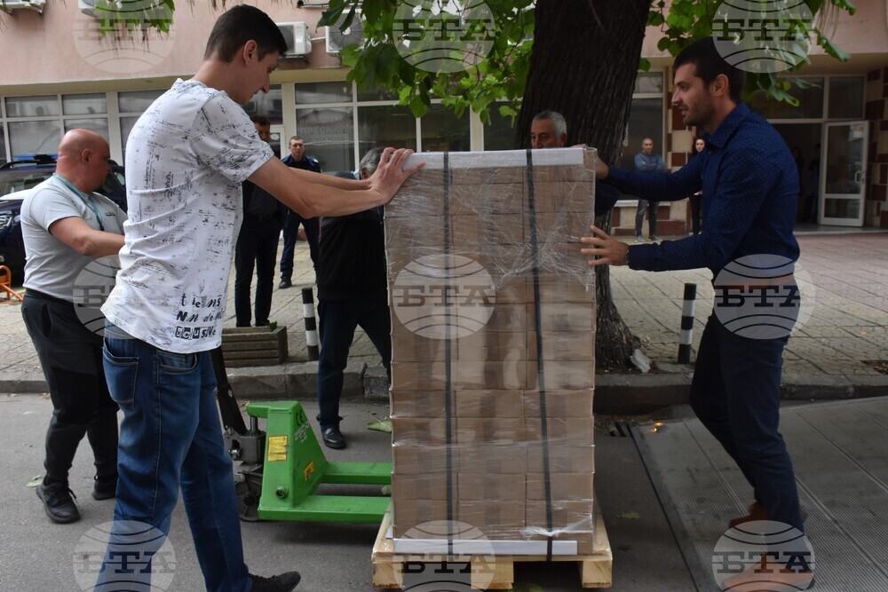 Видин - изборни бюлетини - транспортиране