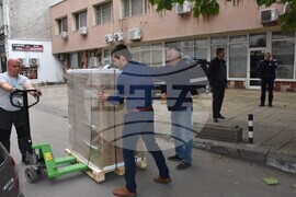 Видин - изборни бюлетини - транспортиране