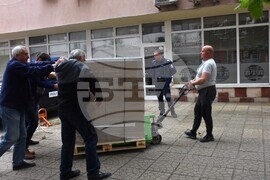 Видин - изборни бюлетини - транспортиране