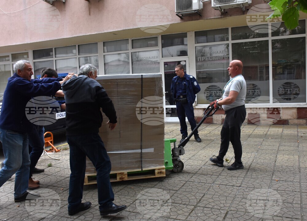 Видин - изборни бюлетини - транспортиране