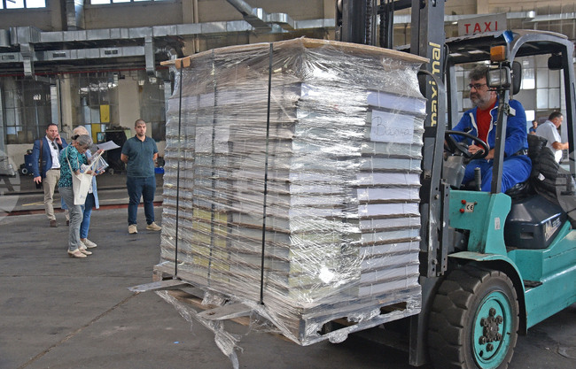 Варна - изборни бюлетини - транспортиране