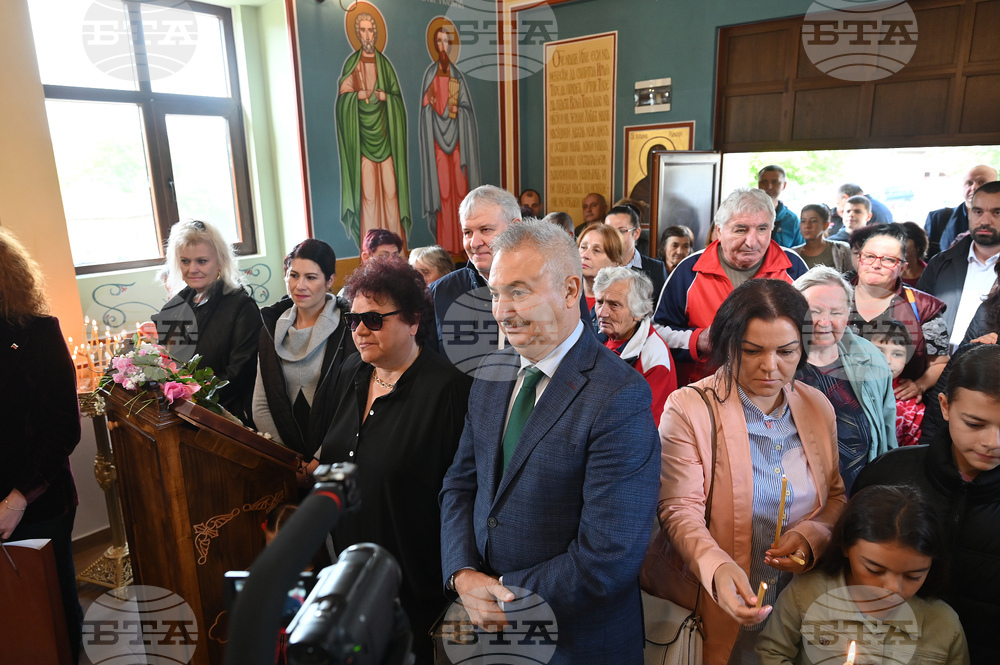 Монтана - село - храм - откриване