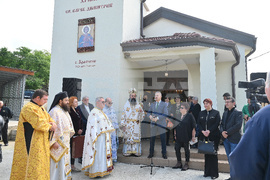 Монтана - село - храм - откриване