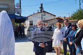 Самоков - Анастас Карастоянов - паметник - откриване