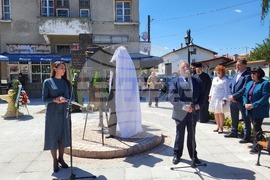 Самоков - Анастас Карастоянов - паметник - откриване