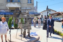 Самоков - Анастас Карастоянов - паметник - откриване