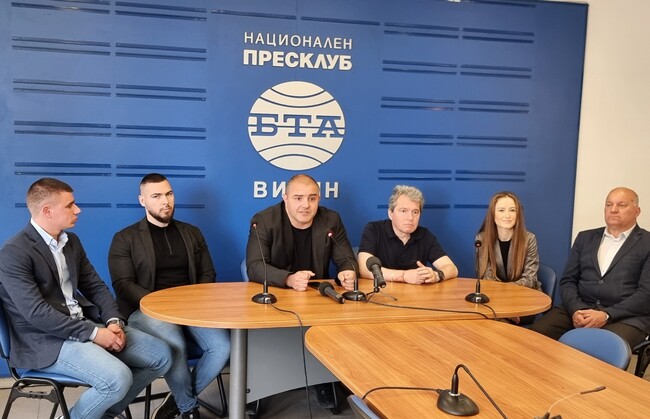 Пресконференция на "Има такъв народ" за представяне на листата на партията в 5-ти МИР Видин