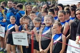 Ямбол - Национален фестивал по утринна гимнастика - инициатива „Спортувай с президента“