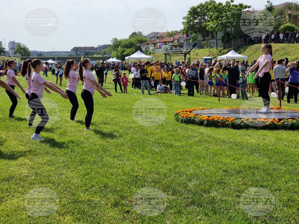 Ямбол - Национален фестивал по утринна гимнастика - инициатива „Спортувай с президента“