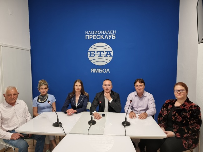 Ангел Джамбазки и Мария Цветкова представиха приоритетите на ВМРО - БНД за европейските и парламентарни избори и листата за Ямбол