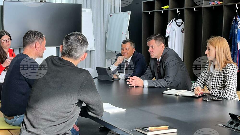 Economy Minister Presents Investment Opportunities in Bulgaria to German Company Adidas