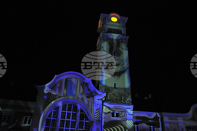 Бургас - 3D мапинг 