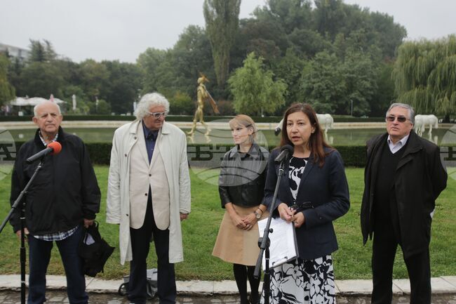 Скулптурна композиция „Водна паша“ - откриване