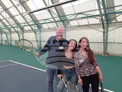 Еразъм студентите в спортната зала на ЮЗУ Неофит Рилски