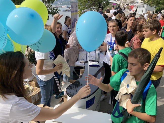 Спортен празник беляза Деня на европейското сътрудничество  