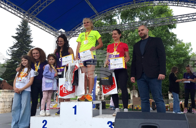 Плевен - маратон - награждаване