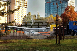 Автобус - пътнотранспортно произшествие