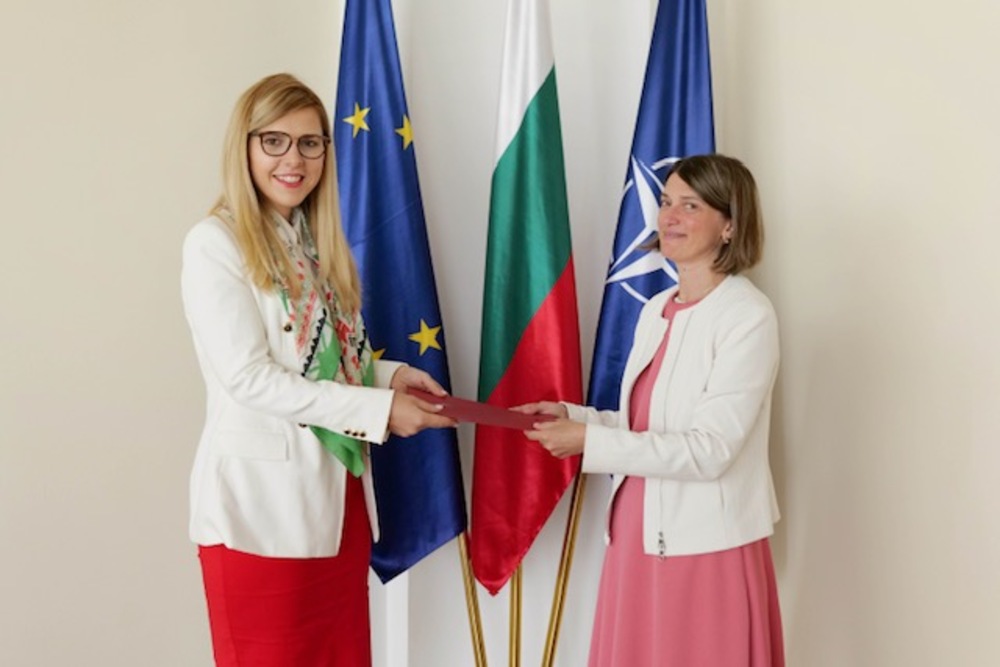 Deputy Foreign Minister Accepts Copies of Credence Letters of North Macedonia's New Ambassador in Sofia