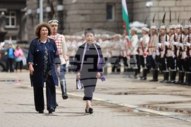 Посланик на Китайската народна република - акредитивни писма - връчване