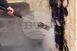 НДК - графити - почистване