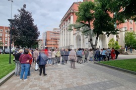 Плевен - опашка - розови храсти