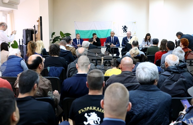 Костадин Костадинов - граждани - среща