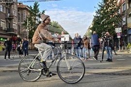 Протест срещу промените в движението в центъра на София