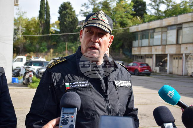 Благоевград - полицейска акция - брифинг