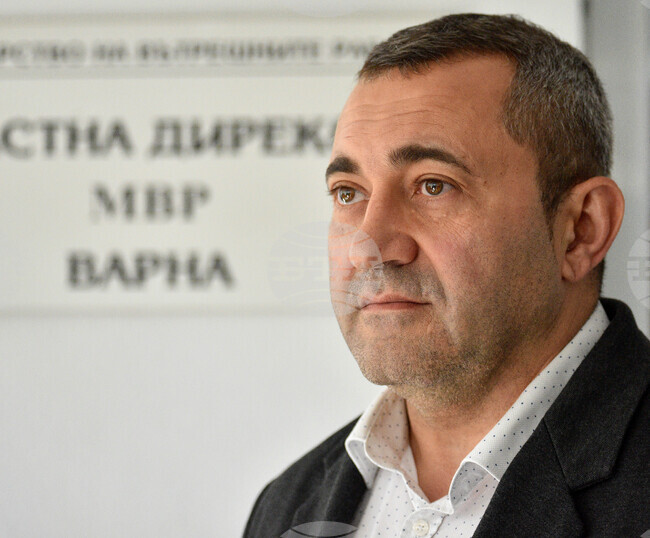 Варна - ОДМВР - брифинг - комисар Веселин Вълчанов