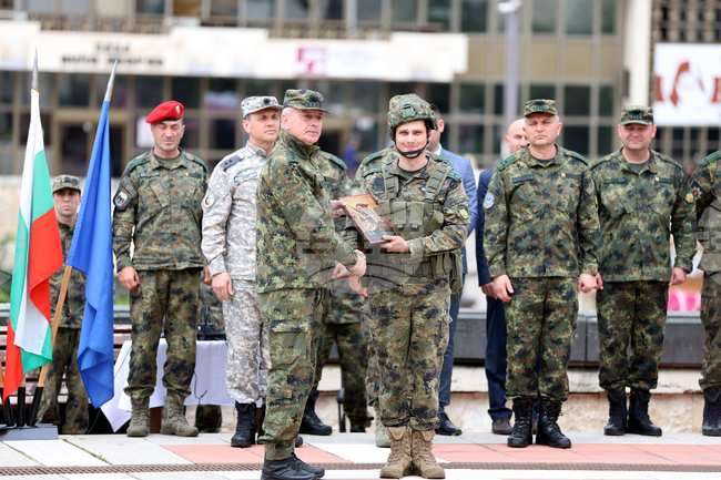  Благоевград - КФОР - контингент - изпращане