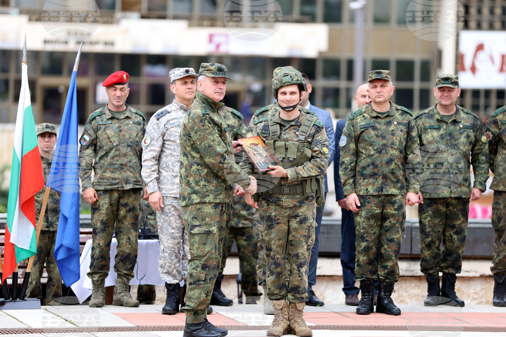 Благоевград - КФОР - контингент - изпращане