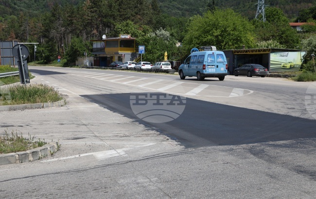 Аксаково - преасфалтиран пътен участък