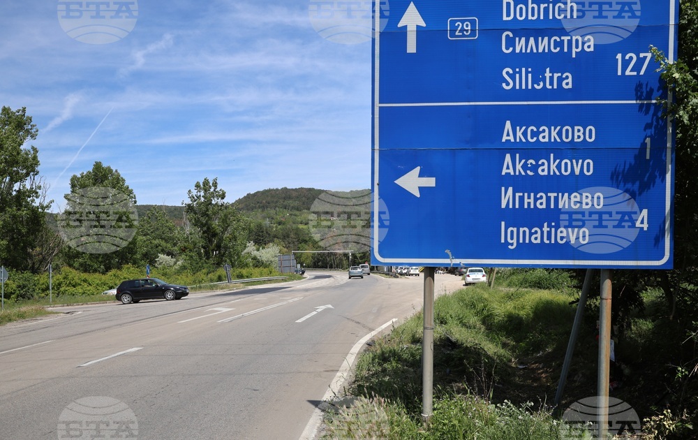 Аксаково - преасфалтиран пътен участък