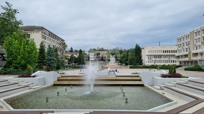 Попово - изглед - център