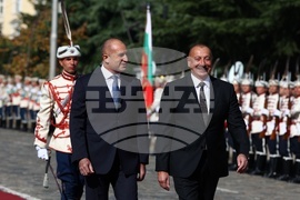 Румен Радев - Илхам Алиев - официално посрещане