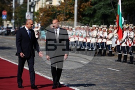 Румен Радев - Илхам Алиев - официално посрещане