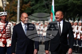 Румен Радев - Илхам Алиев - официално посрещане