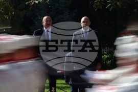 Румен Радев - Илхам Алиев - официално посрещане