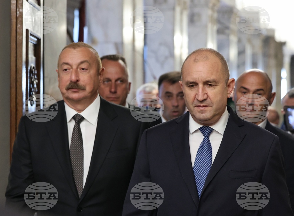 Румен Радев - Илхам Алиев - среща