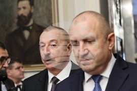 Румен Радев - Илхам Алиев - среща