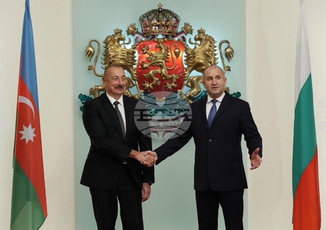 Румен Радев - Илхам Алиев - среща