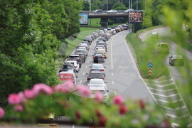 Автомобили  - задръстване